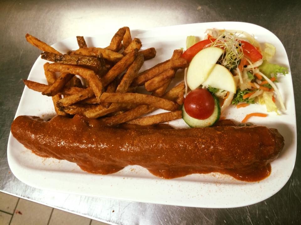 Und eine Currywurst haben wir auch ..