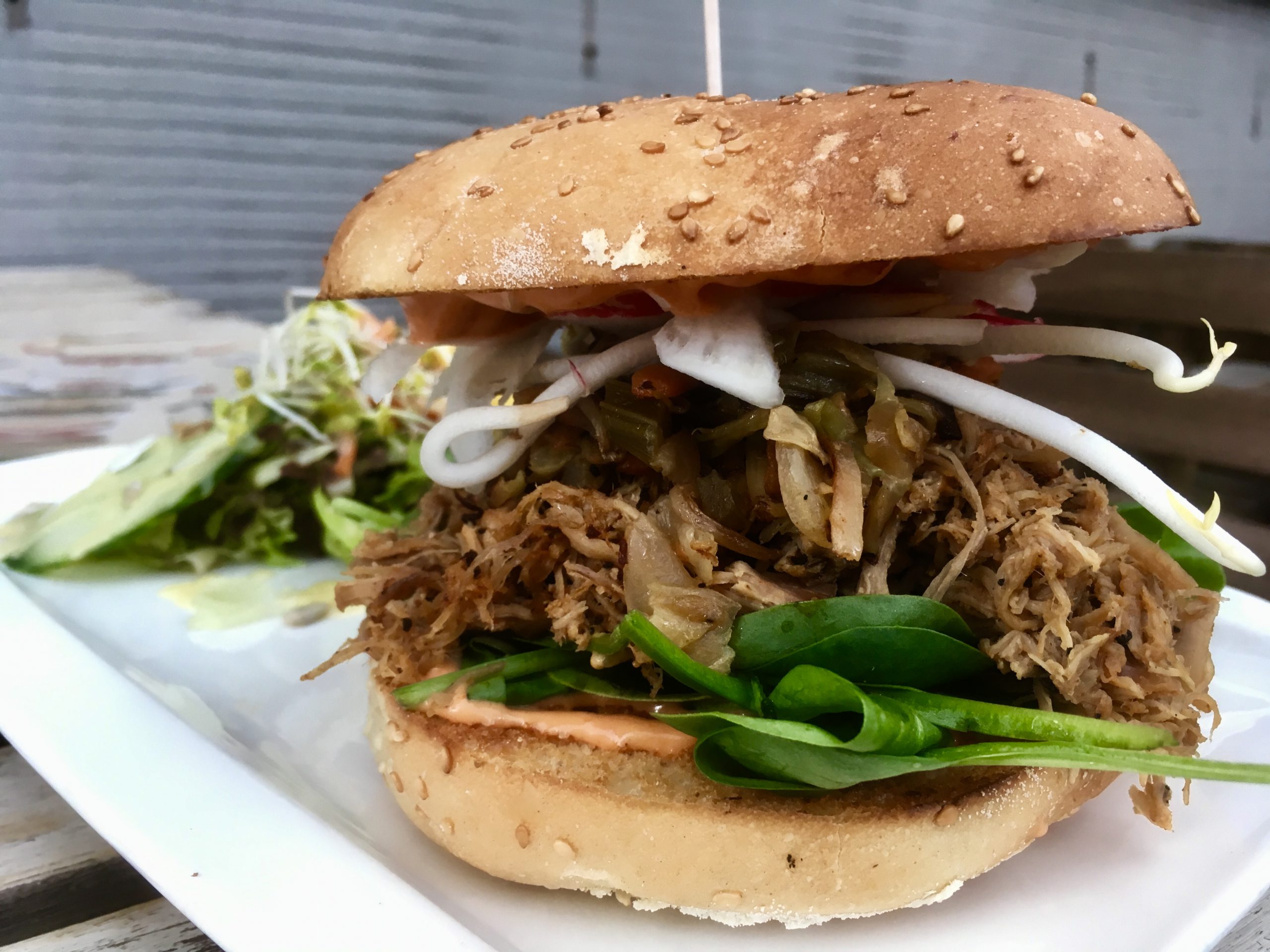 Pulled Asia Hamburger
